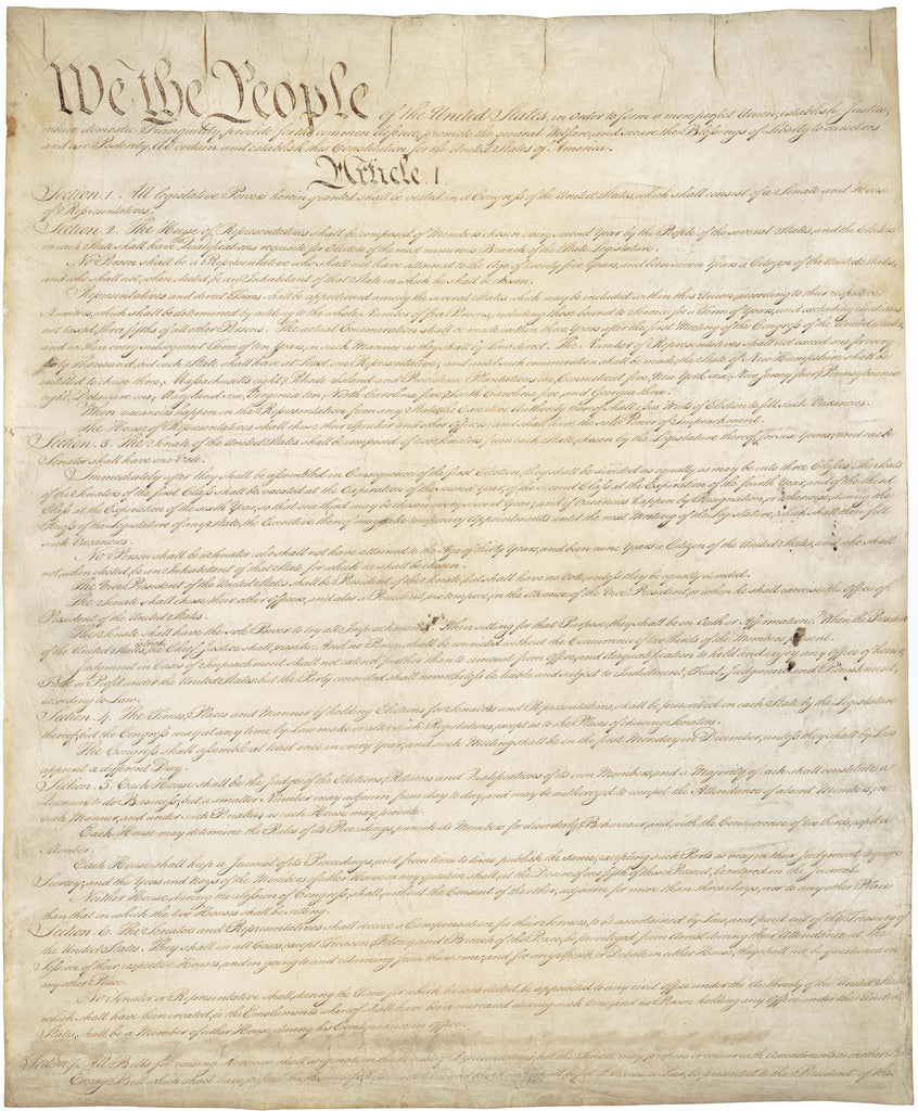 The Constitution of the United States: A Transcription