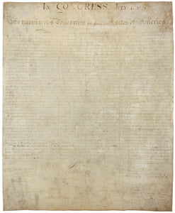 Declaration of Independence: A Transcription