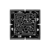 Wild West Maze Bandana