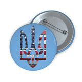 America Supports Ukraine Pin Button