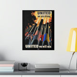 United We Are Strong, United We Can Win Poster