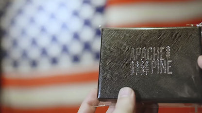 Blue American Flag Minimalist Wallet