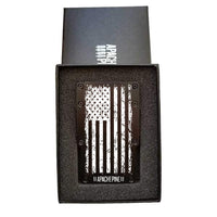 Black American Flag Minimalist Wallet