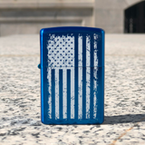 Blue American Flag Lighter