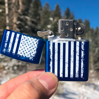 Blue American Flag Lighter