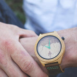 Ridge Bamboo Watch