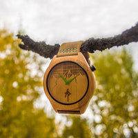 Ridge Bamboo Watch