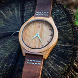 Clean Cut Bamboo Watch