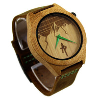 Ridge Bamboo Watch