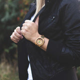 Ridge Bamboo Watch