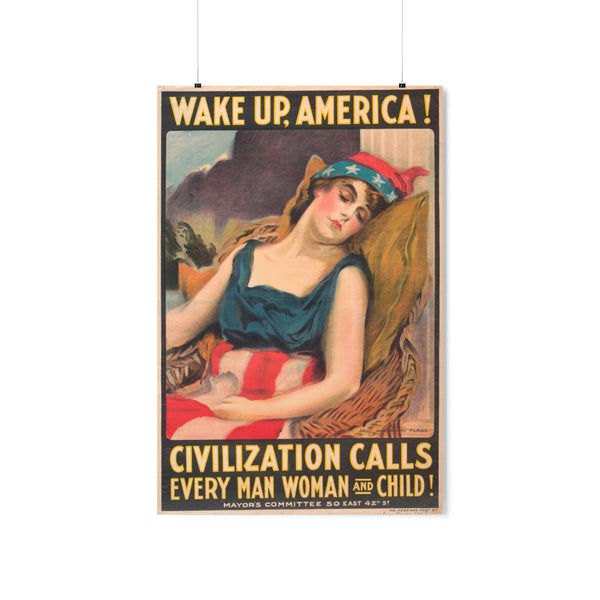 Wake Up America Poster