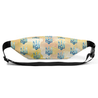 Ukrainian Tryzub Yellow Fanny Pack