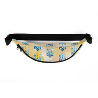 Ukrainian Tryzub Yellow Fanny Pack