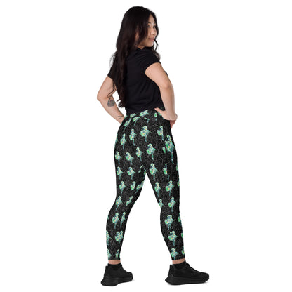 Hula Girl Leggings With Pockets