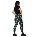 Hula Girl Leggings With Pockets