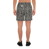 Leopard Print Athletic Shorts