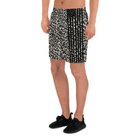 Leopard Print Athletic Shorts