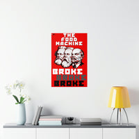 The Food Machine Broke Poster