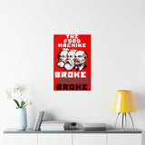 The Food Machine Broke Poster