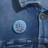 America Supports Ukraine Pin Button