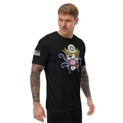 Fitted Try To Stop Us T-shirt