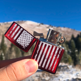 Red American Flag Lighter